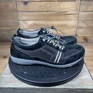 Dansko Womens Size EUR 40 US 10-10.5 Helen Shoes Black Suede Casual NO INSOLES